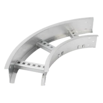 Curva Horizontal de Aluminio / Perfil Z / Peralte 3 1/4" / Ancho 6" / Radio 8" / 90° / Incluye Tornillería