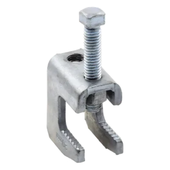 Mordaza de Acero para Varilla Roscada / 3/4" / 3/8" / Carga 200 kg / Galvanizado Electrolítico