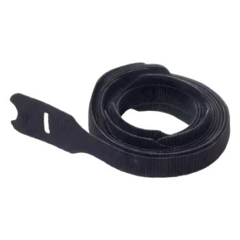 Kit de Cintas de Contacto / 12.7mm (.50in) Ancho / 203mm (8in) Largo / Negro / 10 Piezas