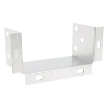 Conector de Escalera a Tablero / Peralte 3 1/4" / Ancho 6" / Aluminio / Tornillería Incluida
