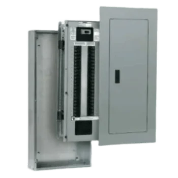 Tablero de alumbrado / 18 circuitos / Barras aluminio 250 A / Frente sobreponer / Sin zapatas principales