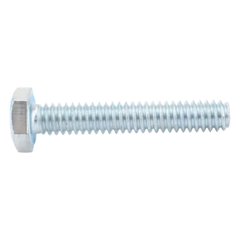 Tornillo Máquina Estándar / Grado 2 / UNC 1/4" (6.4 mm) / Largo 1 1/2" (38 mm) / Galvanizado Electrolítico