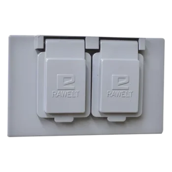 Tapa Dúplex Horizontal / Auto-cierre Hidráulico / Aluminio Diecast / Protección UV / Intemperie / UL y CSA
