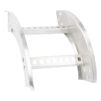 Curva Vertical Exterior / Perfil Z / Peralte 3 1/4" / Ancho 9" / Radio 8" / Aluminio / NEMA VE1-VE2