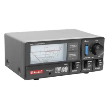 Wattmetro / 1.8-200 MHz y 140-525 MHz / 4 Escalas 5W-400W / Medición SWR / Conectores UHF PL-259