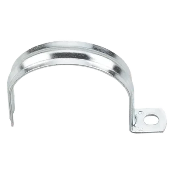 Abrazadera Tipo Uña / 1 1/2" (38.1 mm) / Acero 0.9-1.2 mm / Cincado 5 Micras / Conduit Plástico y Acero