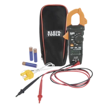 Amperímetro Digital de Gancho / 400 A CA / TRMS / NCVT / Temperatura Tipo K / Rango Automático / Caída 2 m (6.6 ft)