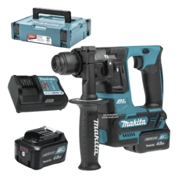 Rotomartillo SDS Plus / 3 Funciones / 18V / 2J / 2 Baterías Li-Ion 3.0Ah / Cargador Rápido / Maletín