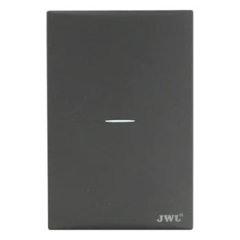 Placa con Interruptor Sencillo / 10 A / 127 V / 60 Hz / 4.33 in x 4.33 in