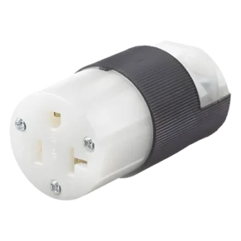 Conector Entrada Recta / 20 A / 125 V / 2 Polos 3 Hilos / NEMA 5-20R / Industrial-Comercial / 2.78 x 1.41 x 1.53 in