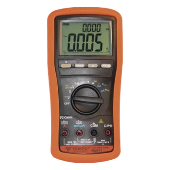 Multímetro Digital / Doble Pantalla LCD / True-RMS / 13 Funciones de Medición / Retroiluminación / Alerta BeepJack
