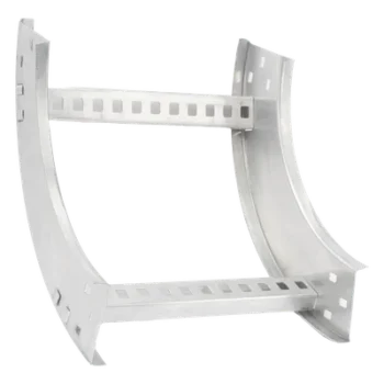 Curva Vertical de 90° / Perfil Z de Aluminio / Peralte 3 1/4" / Ancho 12" / Radio 8" / Interior y Exterior