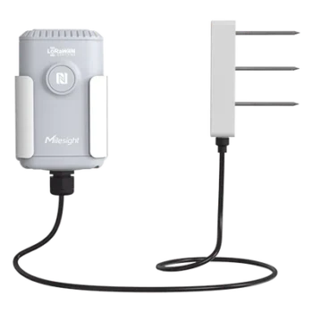 Sensor IoT de Suelo LoRaWAN / Humedad, Temperatura y Conductividad / Sonda FDR / Autonomía 10 Años / NFC / IP67
