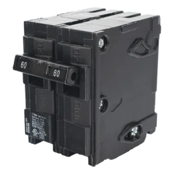 Interruptor Automático Enchufable / 2 Polos / 60 A / 240 VCA / Capacidad Interruptiva 10 kA / UL 489
