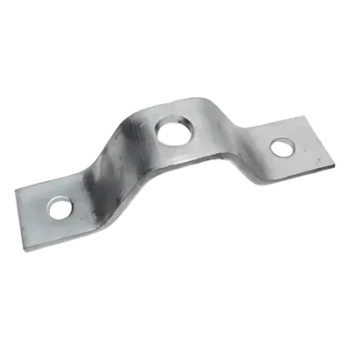 Soporte Clip U para Barra Roscada / 3/8" (9.5 mm) / Carga 500 kg / Acero Galvanizado / Ajuste de Altura