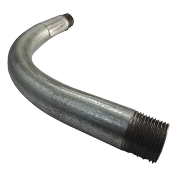 Codo Conduit Cédula 40 / 1" (27 mm) / Acero Galvanizado / Recubrimiento Naranja / Rosca NPSM/NPT / Longitud 3.20 m (10.5 ft)