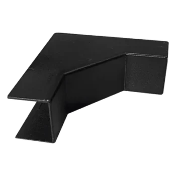 Esquinero Interior / PVC Autoxtinguible / Para Canaleta TMK-1720-N-CC / Color Negro