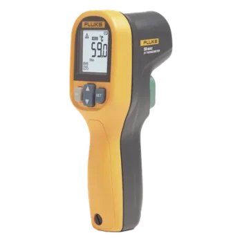 Termómetro Infrarrojo / Rango -30°C a 350°C (-22°F a 662°F) / Precisión ±2% / Relación D:P 10:1 / IP40 / Resistencia Caída 1 m (3.3 ft)
