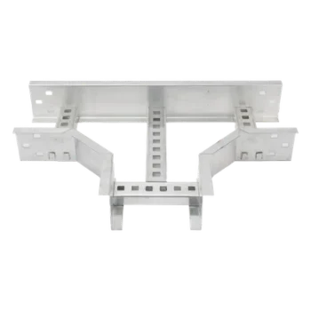 Derivación T Horizontal / Perfil Z / Peralte 3 1/4" / Ancho 9" / Radio de Curvatura 8" / Aluminio / Incluye Tornillería