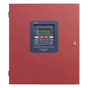 Panel de Control de Alarma Contra Incendio Direccionable / 50 Dispositivos en Lazo SLC / Comunicador Dual POTS/IP / 2 NAC Clase A/B / Pantalla LCD 80 Caracteres