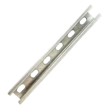 Unicanal Perforado / 4x4 U10 / 3000 mm (9.84 ft) / Acero Galvanizado por Inmersión en Caliente