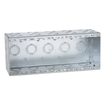 Caja Multigang / 5 Gangs / 3.5 in (8.89 cm) Profundidad / 29 Entradas 1/2 - 3/4 in