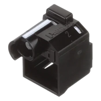 Kit de Bloqueo Anti-Desconexión RJ45 / Recesado / Policarbonato / 10 Unidades / 0.85 in (21.7 mm) Largo