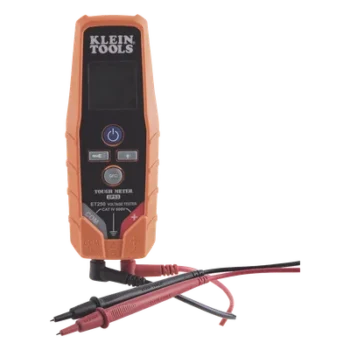 Probador de Continuidad/Voltaje / CAT IV 600 V / IP53 / Caída 3 m (9,8 ft) / LCD Retroiluminada