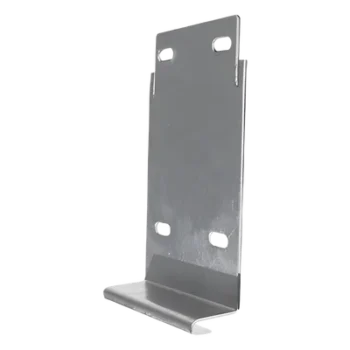 Placa de Salida a Tubo / Vertical / 66 mm / Acabado Galvanizado Electro-Zinc