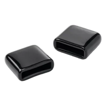 Kit de Tapas Finales para Escalerilla / Vinilo Negro / Grosor 0.19 pulg. (5 mm) / Peso 0.1 lb (0.04 kg)