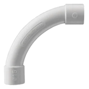 Curva para Tubería Rígida / 50 mm / PVC Auto-extinguible / Libre de Halógenos / Datos y Telecomunicaciones