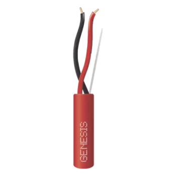 Cable de Alarma / 2x18 AWG / Riser FPLR-CL3R / Resistente al Fuego / 152 m (500 ft) / Color Rojo