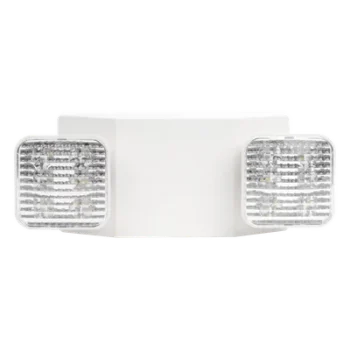 Luz LED de Emergencia / Doble LED 1W / 150 Lúmenes / Voltaje Universal 127-277 VAC / Autonomía 90 min / UL 5VA