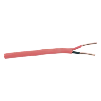 Cable para Alarmas de Incendio / 2x14 AWG / FPLR-CL3R / Riser / 305 m (1000 ft) / Rojo / Evacuación