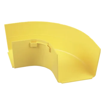 Accesorio de Canalización / Ángulo Recto Horizontal 90° / 4x4 / Radio de Curvatura 50.8 mm / ABS 94V-0 / 107.2 x 233.9 mm