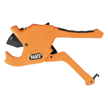 Cortador de Tubería con Trinquete / PVC y PEX / Capacidad 31 mm (1 1/4 in) Interior / 41 mm (1 5/8 in) Exterior / Cuerpo Aluminio Fundido / Longitud 26 cm (10.3 in)