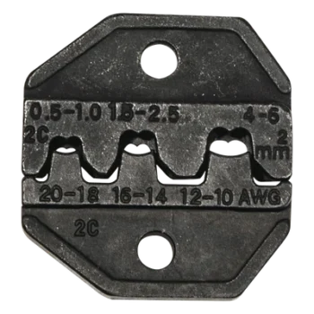 Matriz Ponchadora / Terminales sin Aislamiento o de Cilindro Abierto / 10-20 AWG / 64 g / Compatible con Pinza VDV200-010