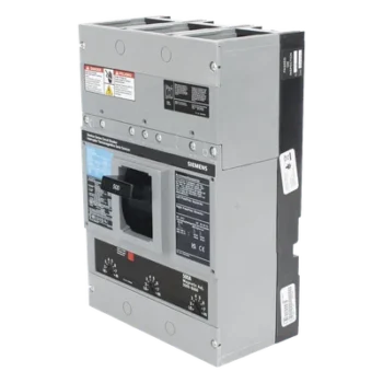 Interruptor Termomagnético / 600 Vca / 3 Polos / 500 A / Sin Zapatas / 35 kAIC / 24-480 Vca/Vcc
