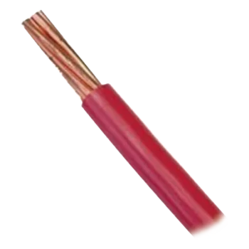 Cable Eléctrico THW-LS / 16 AWG / 19 Hilos Trenzados / Cobre Suave / PVC Autoextinguible / 100 m (328.08 pies) / Rojo