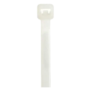 Cincho de Nylon / 250 mm (9.84 in) largo x 4.8 mm ancho / Plenum / Rango -40°C a 85°C / Tensión 178 N / UL 62275 / Paquete 100 pz