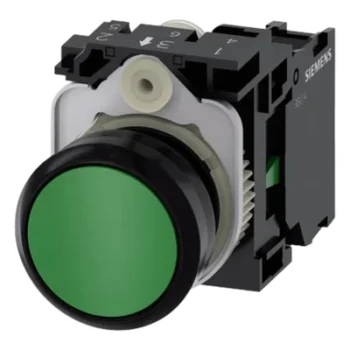 Botón de Mando Industrial / 22 mm / IP69K / Contacto Normalmente Abierto / 10 A / 500 V AC/DC