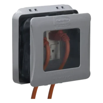 Cubierta Impermeable / 2 Entradas / Montaje Vertical / Servicio Pesado / Expandible / 6.15 x 5.77 in / NEMA 3R / 106.45 in³
