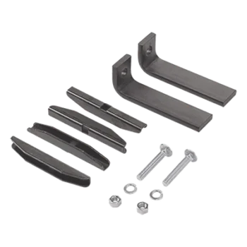 Kit de Accesorios para Fijación Vertical de Escalerilla / Acero Calibre 12 / Espesor 9.5 mm / Peso 3.26 lb (1.47 kg) / RAL 9005