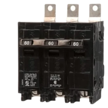 Interruptor Termomagnético / 3 Polos / 60 A / 10 kA / 240 V AC / Montaje Atornillable