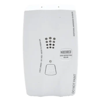Detector de Gas Combustible / Cobertura 83 m² / Alarma 85 dBA a 3 m / Alimentación 12-24 VCC/VCA / Relevador SPST 100 mA / Certificación UL