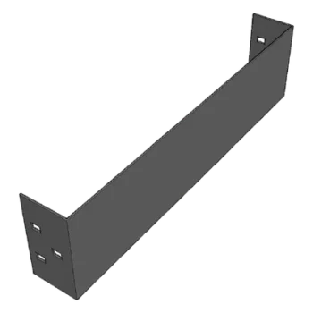 Placa de Cierre para Escalera de Aluminio / Peralte 3 1/4" / Ancho 12" / Incluye Tornillería / Interior y Exterior