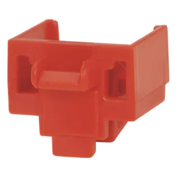 Kit de Bloqueo de Puertos RJ45 / 10 Unidades / Llave de Extracción Incluida / Rojo / -35°C a 93°C / RoHS