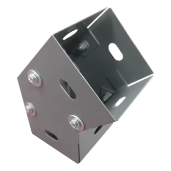 Codo Horizontal de Derivación / 45 Grados / 100 x 100 mm (4 x 4 pulg) / Acero al Carbón / Ducto CH-DC-100X100L