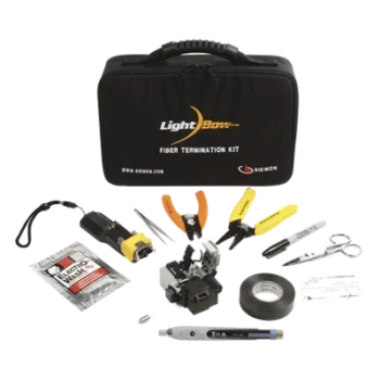 Kit de Herramienta para Terminación de Conectores de Fibra Óptica / Conectores Pre-Pulidos LC/SC / Monomodo y Multimodo / Empalme Mecánico