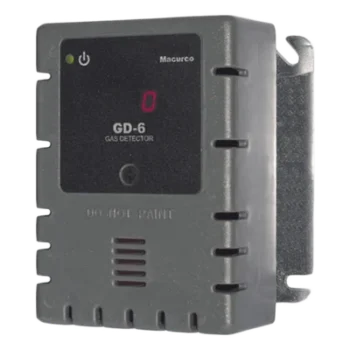 Detector de Gas / Seleccionable Metano, Propano o Hidrógeno / Salida 4-20 mA / Doble Relevador / Activación Ventilador 0-50% LEL / Supervisado